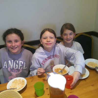 Breakfast time